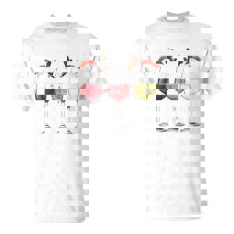 Copa Deino Tinto De Navidad Divertido Hombres Es Fiesta De Navidad Manga Larga Camiseta unisex - Regaloses