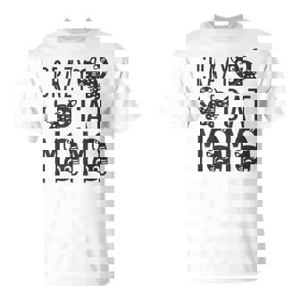 Crazy Cat Mama Lady Feline Fur Mama Cat Lover Meme T-Shirt - Cadeauxyz