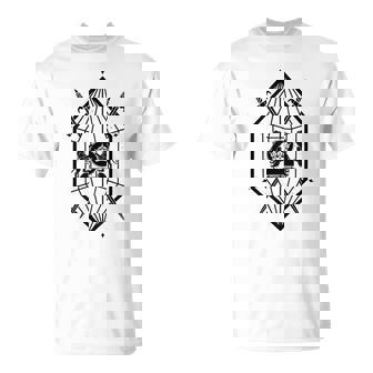 Crown The Empire Sacred Geometry Gothic Symbols T-Shirt - Monsterry