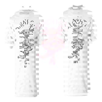 Cute Ballerina Axolotl T-Shirt | Mazezy