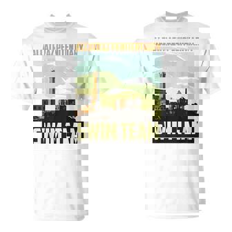 Cute Fancy Alcatraz Penitentiary Swim Team Shirt T-Shirt - Monsterry