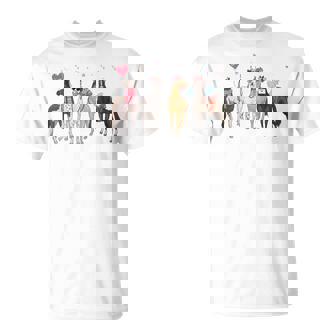 Cute Horse Valentine Valentines Day Horse For Girls T-Shirt - Thegiftio UK