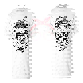 Cute Mama Bear Matching Family Outfit Mother Day T-Shirt | Mazezy