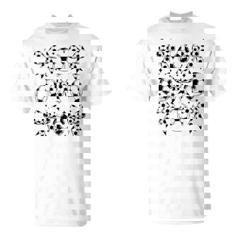 Cute Soccer Coquette Bow Soccer Ball Coquette Bow T-Shirt - Monsterry
