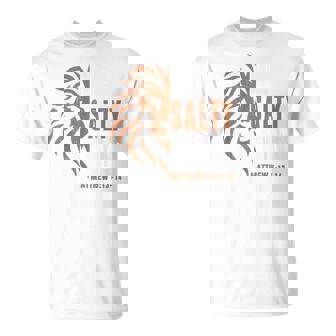 Dad Christian- Be Salty Stay Lit Lion Faith Jesus T-Shirt - Thegiftio UK