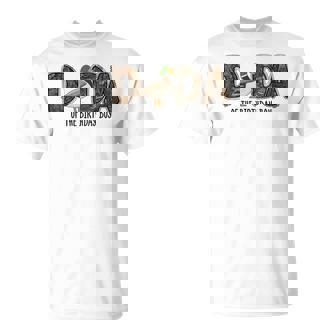 Dada Of The Birthday Boy One Lucky Duck 1St Birthday Party T-Shirt - Thegiftio