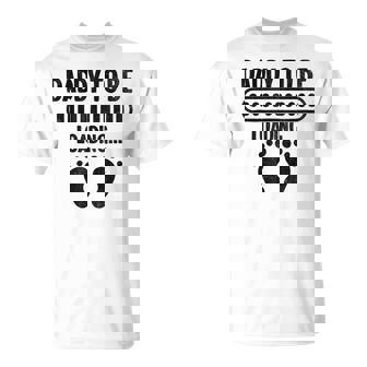 Daddy To Be Loading Annuncio Di Gravidanza Futuro Papà Maglietta - Novitaregali