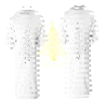 Danish Christmas Tree Denmark Ornament Decoration Star Xmas T-Shirt - Monsterry