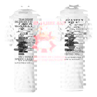 Die Dame Ist 65 Jahre Old Birthday Woman Women T-Shirt - Geschenkecke