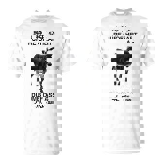 Donkey Pure Of Heart Dumb Of Ass Japanese T-Shirt | Mazezy