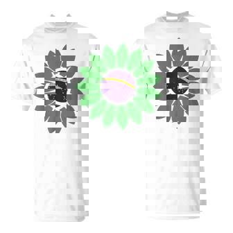 Drapeau Du Brésil Tournesol Idée-Cadeau Franco-Brésilien T-Shirt - Cadeauxyz