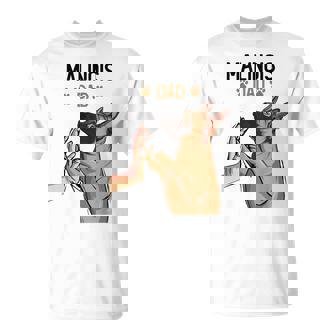 Dueño Del Amante Del Perro Pastor Belga Del Papá De Malinois Camiseta unisex - Regaloses
