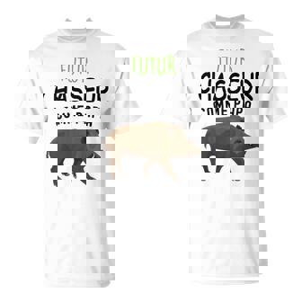 Enfant Futur Chasseur Comme Papa Cadeau Enfant Passion Chasse T-Shirt - Cadeauxyz