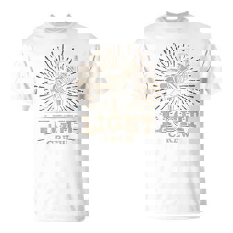 Equipo De Luz Técnico De Iluminación De Teatro Iluminación Camiseta unisex - Regaloses