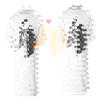 Erizo Amor Es Niños Niñas Hombres Camiseta unisex - Regaloses