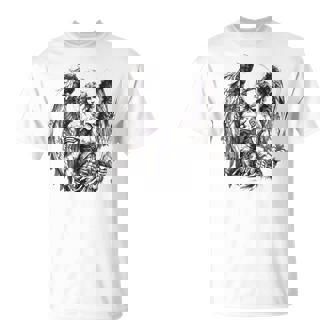 Estilo Del Tatuaje De San Miguel Arcángel Camiseta unisex - Regaloses