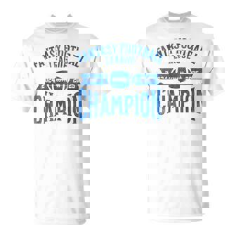 Fantasy Football League Champion Champ 2024 2025 Ffl T-Shirt - Thegiftio UK