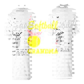 My Favorite Softball Player Calls Me Grandma Ball Mother Day T-Shirt | Seseable UK