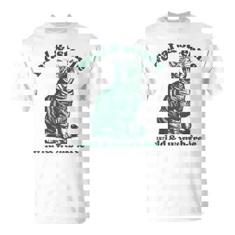 Feral And Sterile Cat Hysterectomy Uterus Women's Joke T-Shirt - Monsterry