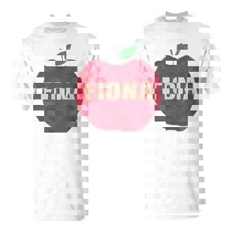 Fiona Retrointage Pomme T-Shirt - Cadeauxyz