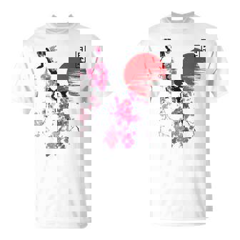 Fleurs De Cerisierintage Sakura Japonais T-Shirt - Cadeauxyz