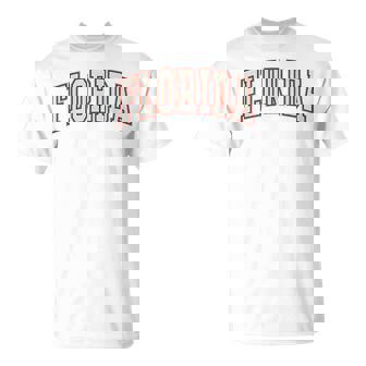 Florida Vintage Varsity Classic Text Florid T-Shirt - Monsterry