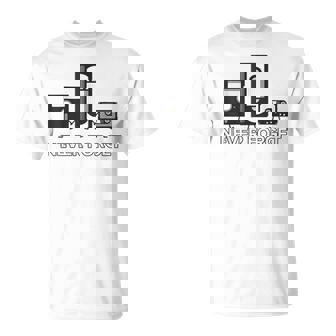 Never Forget T Floppy Diskhs Tape 90S 80S T-Shirt - Geschenkecke