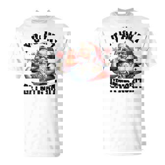 Christmas Santa Naughty List Inappropriate Christmas T-Shirt - Monsterry