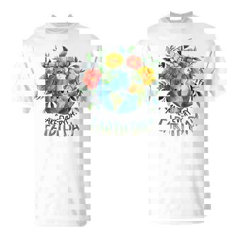 Make Earth Day Every Day Cute Earth Day Girls T-Shirt | Seseable UK