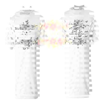 Foxtrot Tango Delta Flower Vintage Retro Women T-Shirt - Seseable