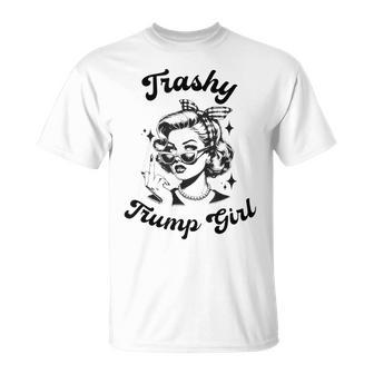 Trashy Trump Girl T-Shirt - Thegiftio UK