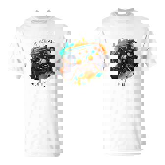 Gamer Geek Accro Aux Jeuxidéo Ado Console Gaming Humour Manche Longue T-Shirt - Cadeauxyz