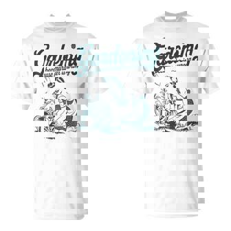 Gardening Because Murder Is Wrong Gardening Gardener T-Shirt - Thegiftio