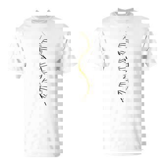 Genetics DNA Double Helix T-Shirt - Monsterry