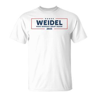 Make Germany Great Again 2025 Weidel Fan Item Alice Weidel T-Shirt - Geschenkecke