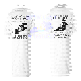 Getting Lucky In Kentucky Exclusive Men Women Kids T-Shirt - Monsterry