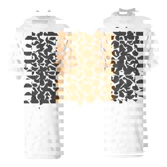 Giraffe Print Lazy Halloween Costume Idea T-Shirt - Monsterry