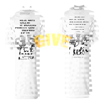 Give Thanks 1 Thessalonians 5 T-Shirt - Monsterry