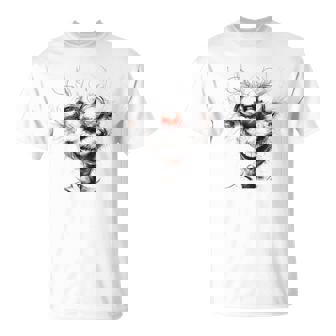 Graphique Humoristique Big Smile Happy Face Graphic T-Shirt - Cadeauxyz