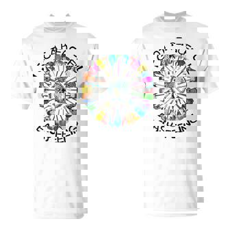 Guitar Hippie I Got An Easy Peaceful Feeling Sunflower Peace T-Shirt - Monsterry