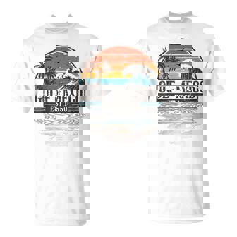 Gulf Of Mexico Forever Retro Vintage Beach T-Shirt - Seseable