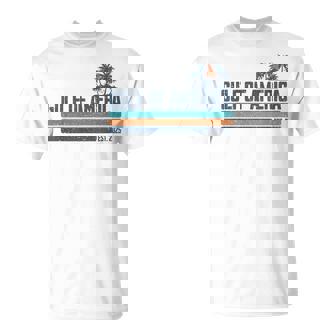 Gulf Of Usa America Est 2025 Retro Beach T-Shirt | Mazezy