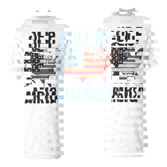 Gulf Of Usa America Gulf Of Mexico Usa Flag T-Shirt - Seseable