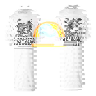Gulf Of Usa America Vintage Beach America's Gulf Mexico T-Shirt - Seseable