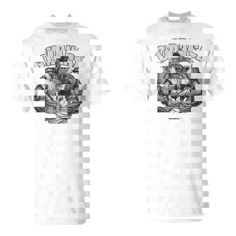 Gympanse Gym Mono Chimpancé Fitness Coach Gym Parte Trasera Camiseta unisex - Regaloses