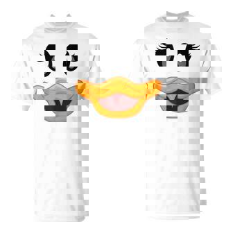 Halloween Duck Face Costume T-Shirt - Monsterry