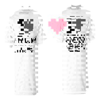 I Heart Chicken Jockey I Love Chicken Jockey T-Shirt - Thegiftio