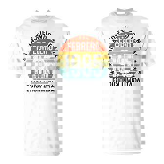 Hecho En 1985 40 Cumpleaños Hombre Febrero 1985 40 Años Camiseta unisex - Regaloses