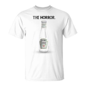 Heinz Tomato Ketchup The Horror Empty Bottle Distressed T-Shirt - Geschenkecke