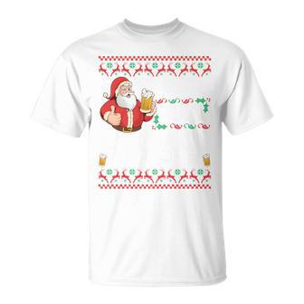 Hoho Hol Mir Mal Ein Bier- Christmas Long-Sleeved T-Shirt - Geschenkecke